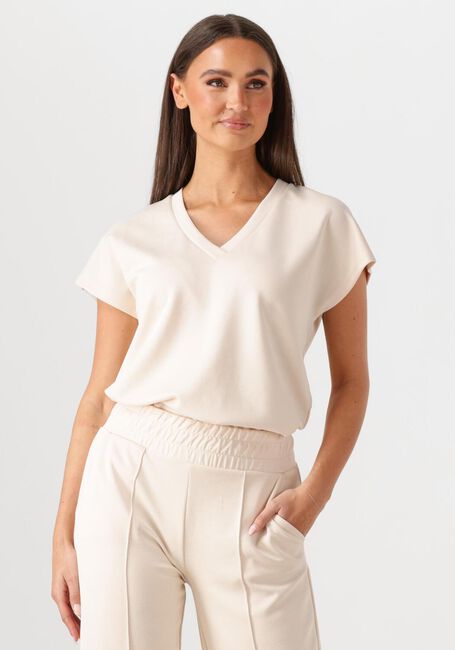AIMEE THE LABEL T-shirt INGRID2 en beige - large