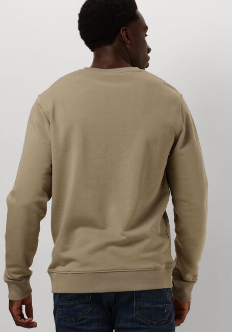 Groene LYLE & SCOTT Trui CREW NECK - large