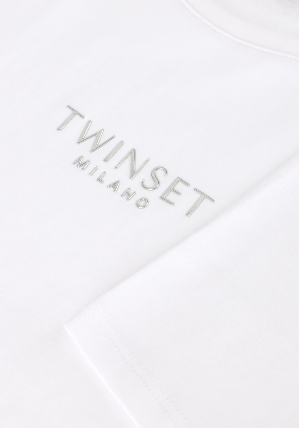 Witte TWINSET MILANO T-shirt 242TP2321 - large
