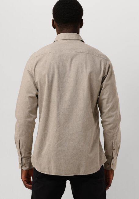 PROFUOMO Chemise classique SHIRT CUTAWAY SC COTTON LINNEN en beige - large