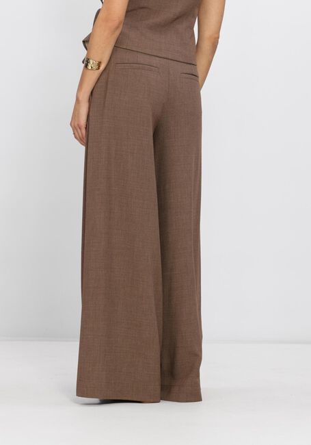 MSCH COPENHAGEN Pantalon large MSCHDARINA PANTS en marron - large