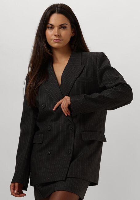 AAIKO Blazer HEIDY PINSTRIPE VIS 548 en noir - large