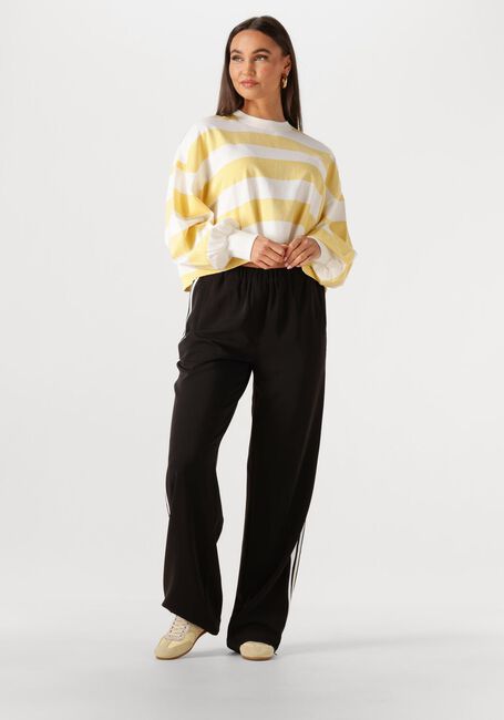 Gele CATWALK JUNKIE Truien/vesten OVERSIZED STRIPED LONG SLEEVE - large