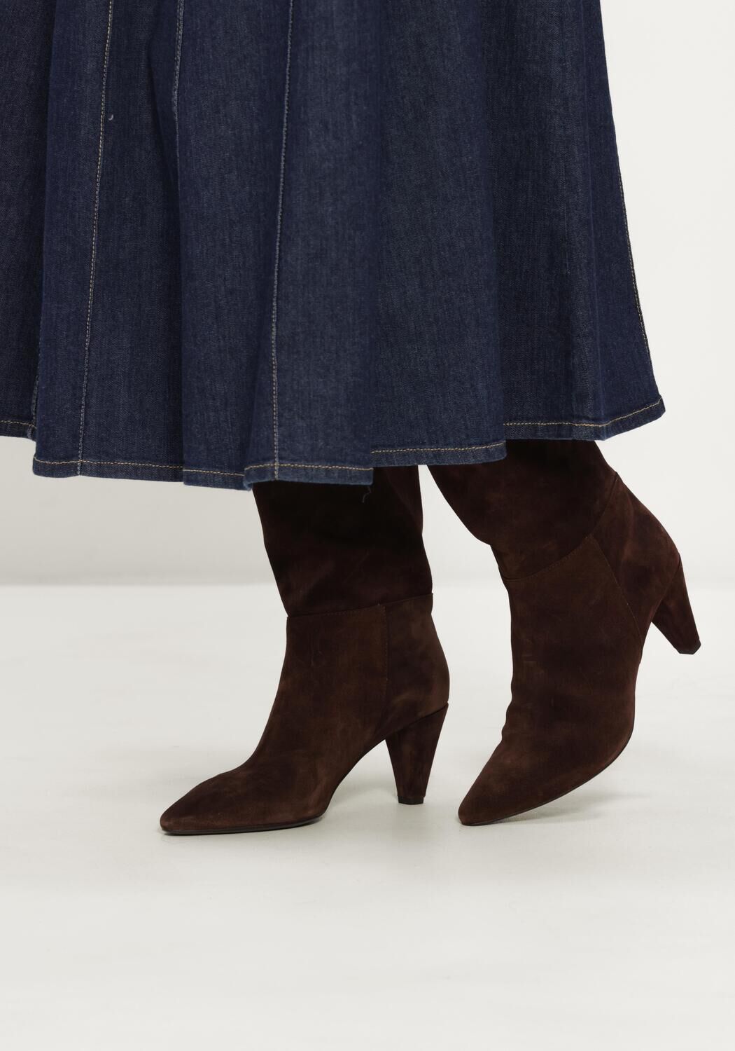 UNISA Bottes hautes LAIA en marron - large