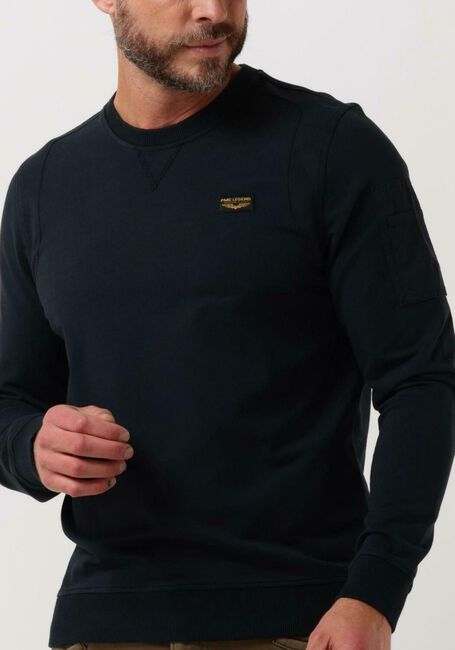 PME LEGEND Pull AIRSTRIPE SWEAT Bleu foncé - large