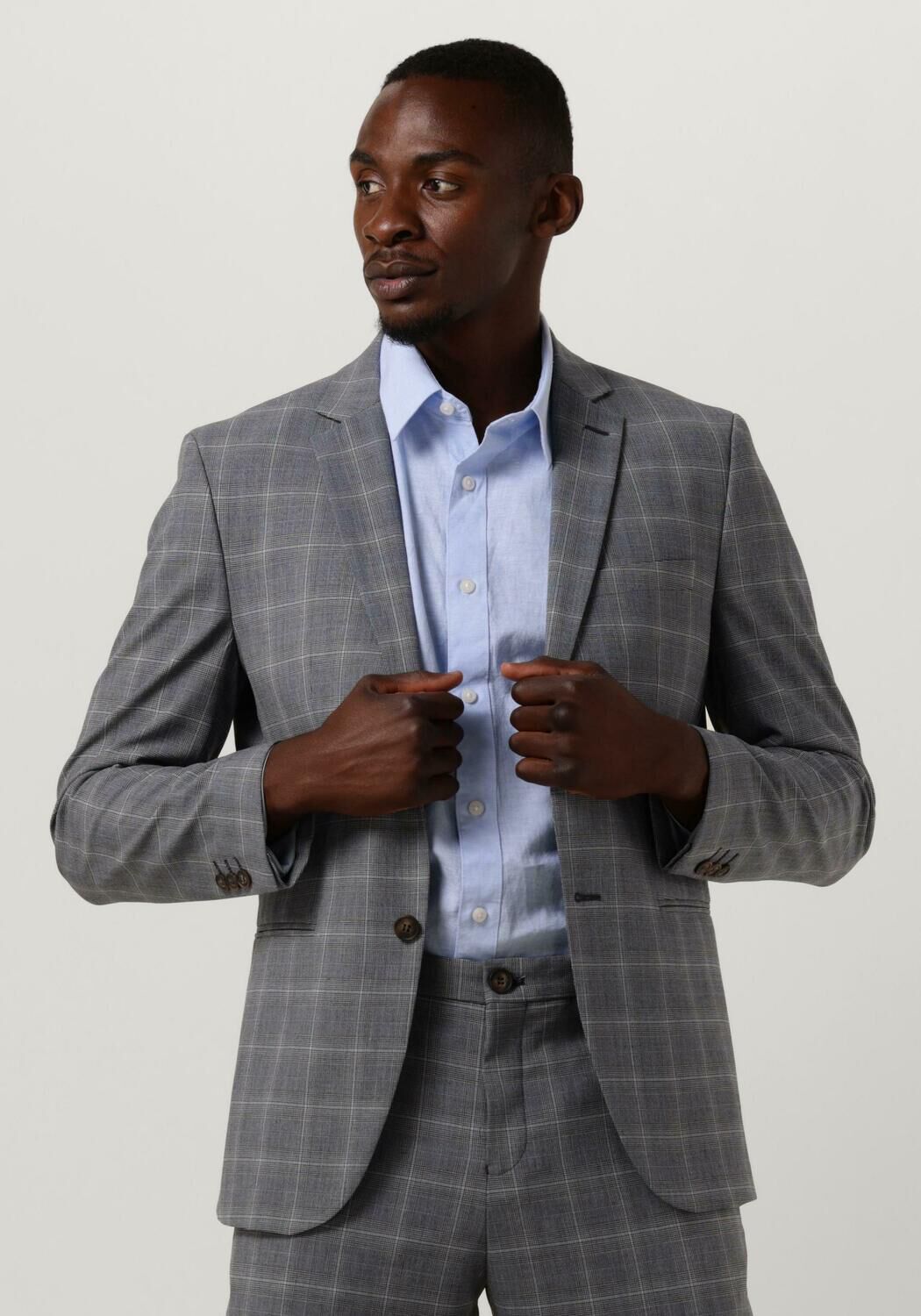 Veston gris homme best sale