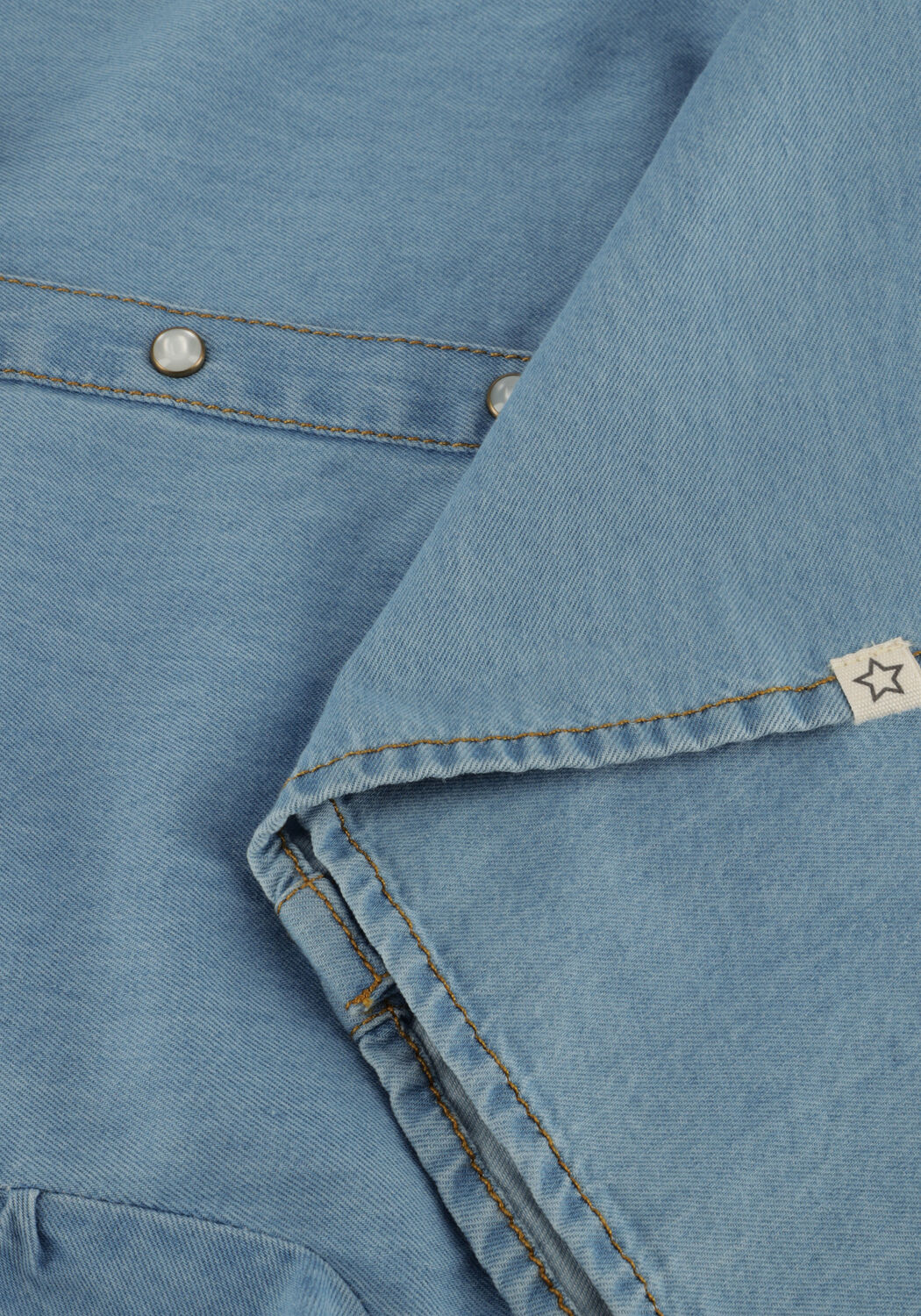 Blauwe YOUR WISHES  RUFFLE BLOUSE - large