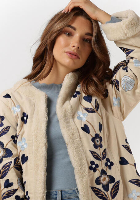 Ecru FABIENNE CHAPOT Mantel SAMIR COAT - large