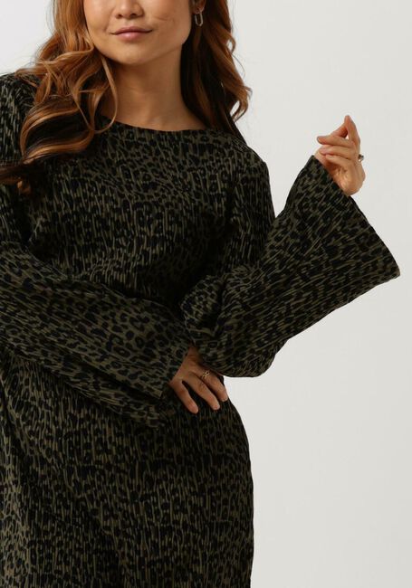 Y.A.S. Mini robe YASSISMA LS DRESS Vert foncé - large