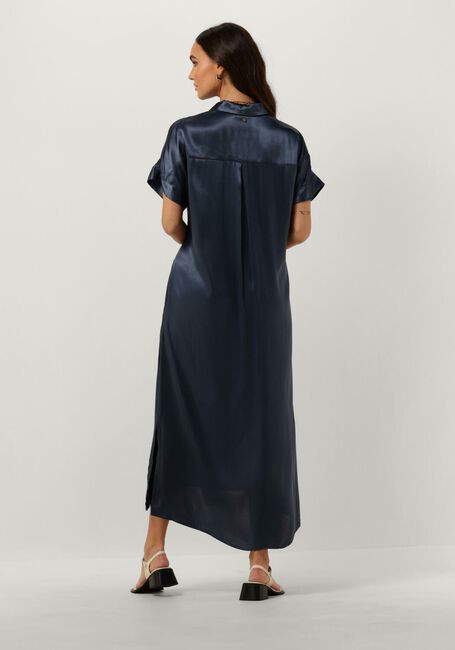 Donkerblauwe CIRCLE OF TRUST Midi jurk AUBREE DRESS - large