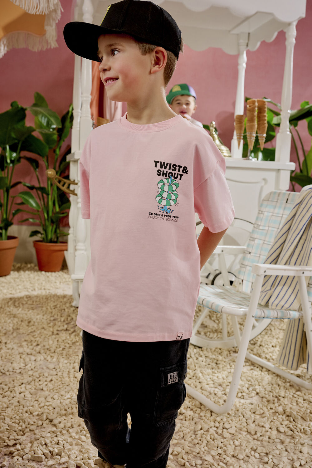 Roze Z8 T-shirt NIKOZ - large