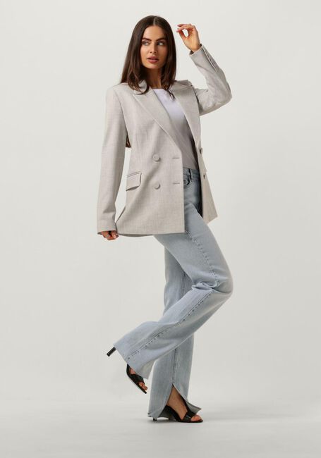 Lichtblauwe MY ESSENTIAL WARDROBE Straight leg jeans DAISYMW 139 HIGH STRAIGHT SLIT Lichtblauwe MY ESSENTIAL WARDROBE Straight leg jeans DAISYMW 139 HIGH STRAIGHT SLIT - large