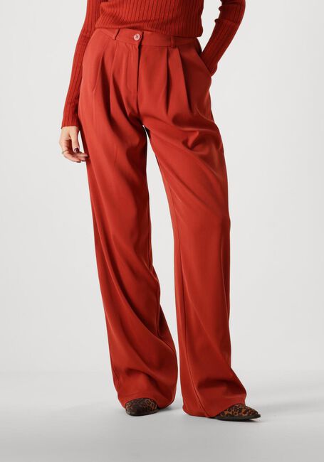 YDENCE Pantalon PANTS PHOEBE TALL en rouge - large