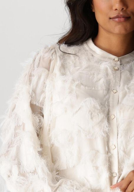 SUMMUM BLOUSE FRINGE FLUFFY Blouses en blanc - large
