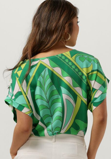 ANA ALCAZAR Haut 089644-3357 en vert - large