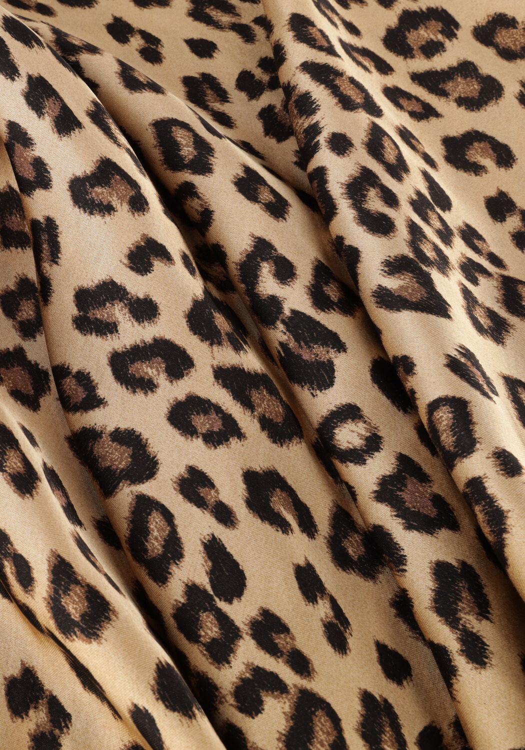 MSCH COPENHAGEN Jupe midi MSCHCLARETTE IRIDA SKIRT AOP en marron - large