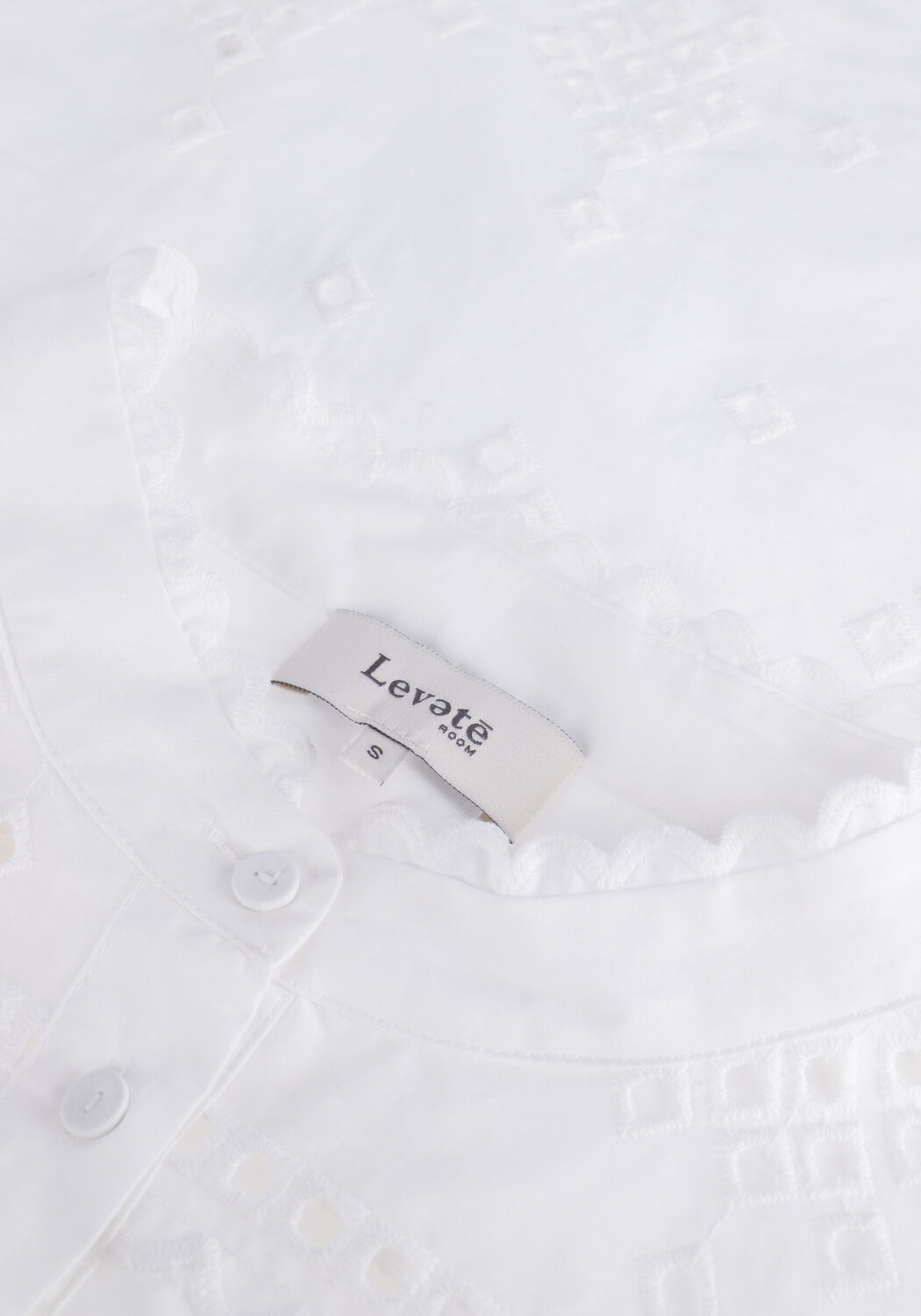 LEVETE ROOM RIKO 3 TUNIC Blouses en blanc - large