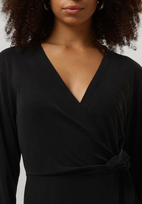 MSCH COPENHAGEN Robe midi MSCHADELONA LYNETTE WRAP DRESS en noir - large