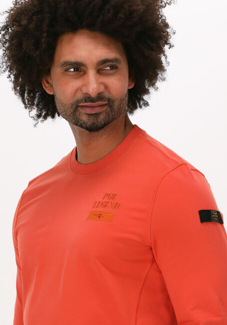 PME LEGEND Chandail R-NECK FINE TERRY en orange - large