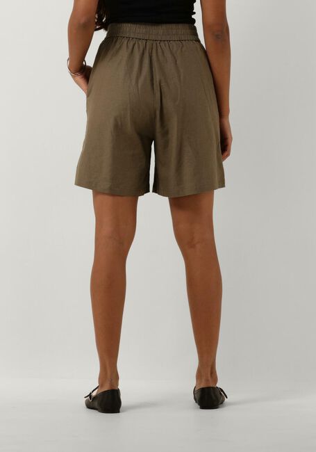 GESTUZ LIZAGZ LINEN HW SHORTS Pantalons Kaki - large