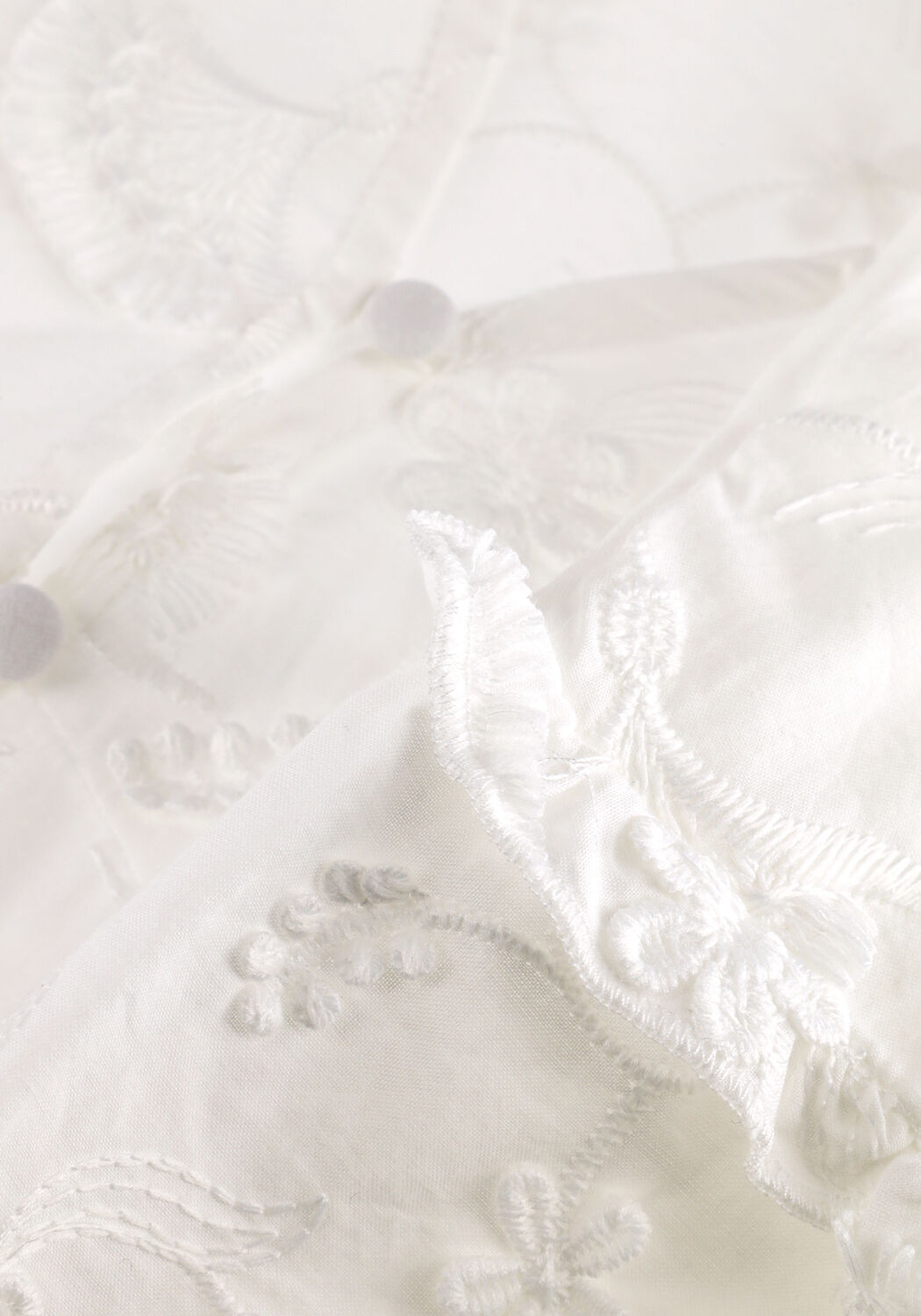 OBJECT OBJLORA S/S RE V/NECK TOP Blouses en blanc - large