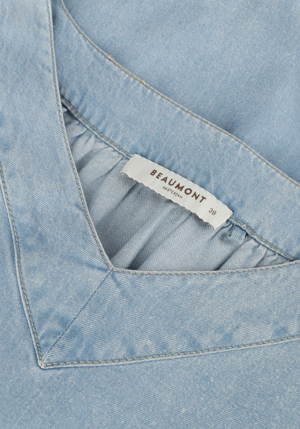 BEAUMONT FAE TOP Blouses en bleu - large