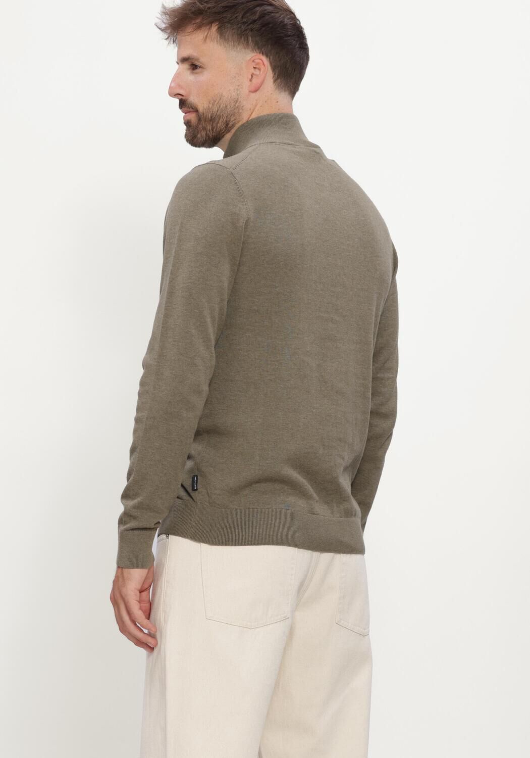 Khaki SAINT STEVE Trui CAS - large