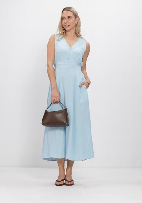 Blauwe MSCH COPENHAGEN Jurken MSCHDARIA SL V DRESS - large