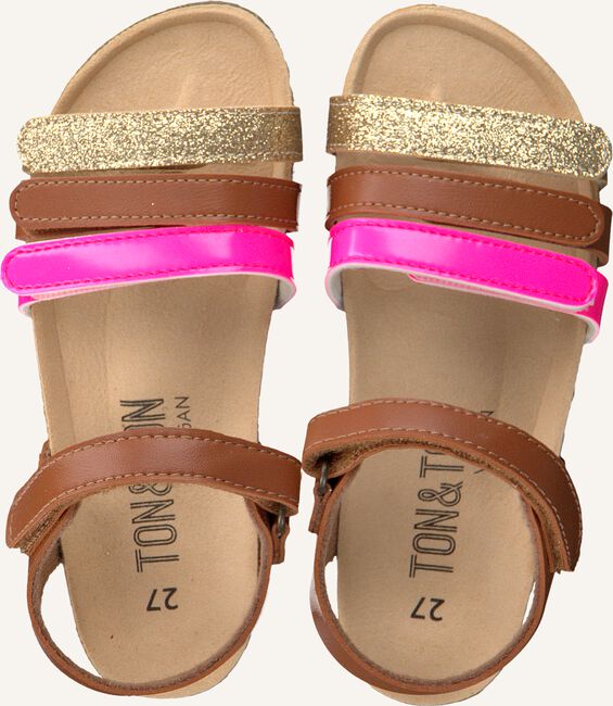 Bruine TON & TON Sandalen OM1809 Bruine TON & TON Sandalen OM1809 - large