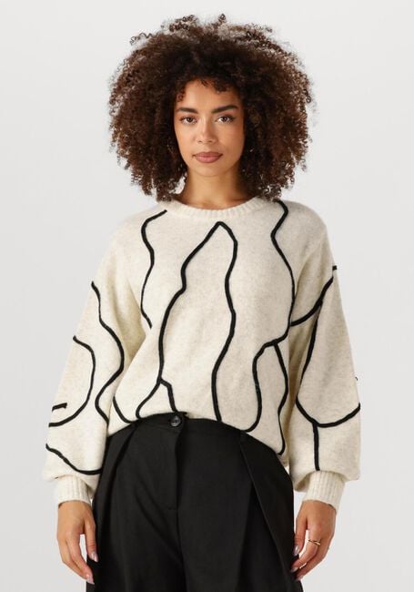 Ecru MOVES Trui KAIYA JUMPER 4457 - large