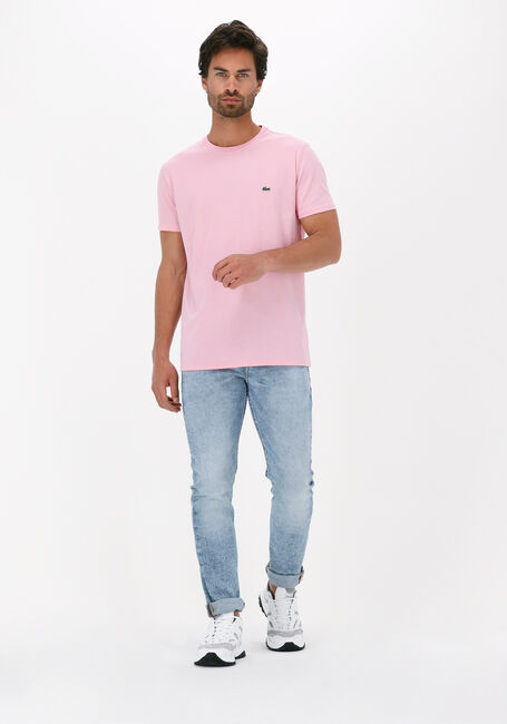 LACOSTE T-shirt 1HT1 MENS TEE-SHIRT 12 en rose - large