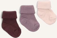 MP DENMARK Chaussettes WOOL RIB BABY SOCKS 3 PACK Lilas MP DENMARK Chaussettes WOOL RIB BABY SOCKS 3 PACK Lilas - medium