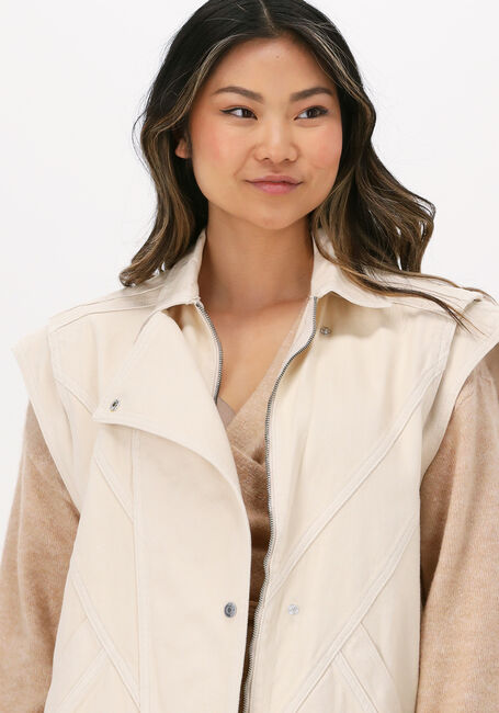 CIRCLE OF TRUST Gilet LOULOU DNM GILET Crème - large