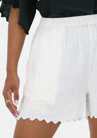 Witte SISSEL EDELBO Broeken/jumpsuits ORGANIC COTTON SHORTS Witte SISSEL EDELBO Broeken/jumpsuits ORGANIC COTTON SHORTS - medium