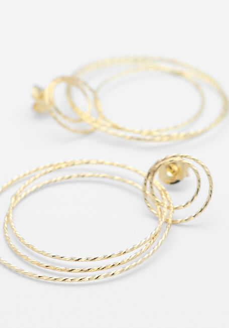  LOTT. GIOIELLI Sieraad TRIPLE HOOPS GLOW L - large