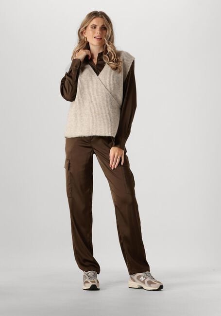 Bruine ANOTHER LABEL  CAROLINE SHIRT Bruine ANOTHER LABEL  CAROLINE SHIRT - large