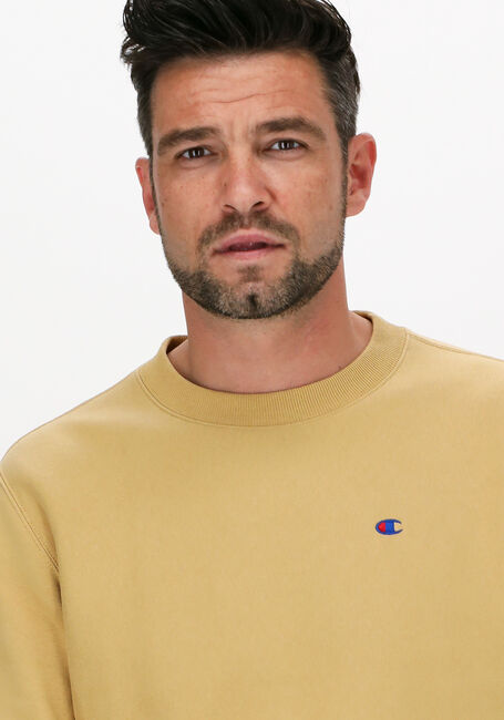 Beige CHAMPION Sweater REVERSE WEAVE SWEATSHIRT - large