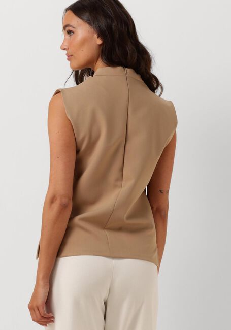 AIMEE THE LABEL Haut ROBERT en camel - large