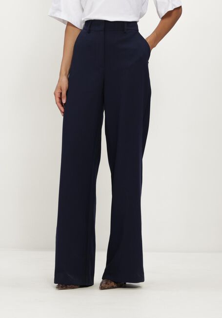 Donkerblauwe CO'COUTURE Wijde broek MAVACC PANT - large