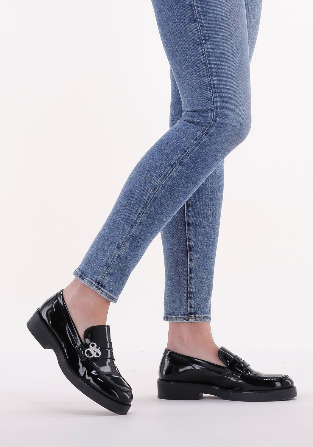 FLORIS VAN BOMMEL SFW-40026 Loafers en gris - large