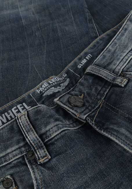 Donkerblauwe PME LEGEND Slim fit jeans TAILWHEEL SPECIAL DENIM WASH - large