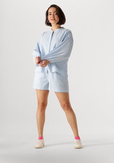 Blauwe CIRCLE OF TRUST Jeans GABY SHORT STRIPE - large