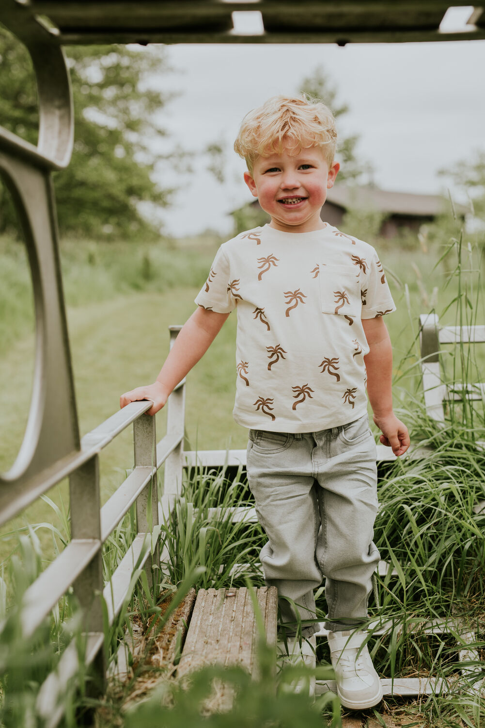 KOKO NOKO Slim fit jeans N58871 en gris - large