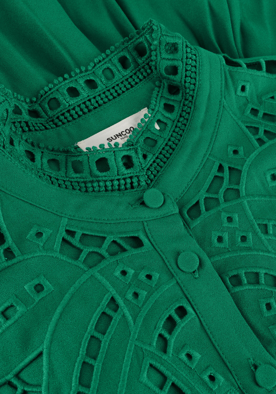 SUNCOO Mini robe CHAYA en vert - large