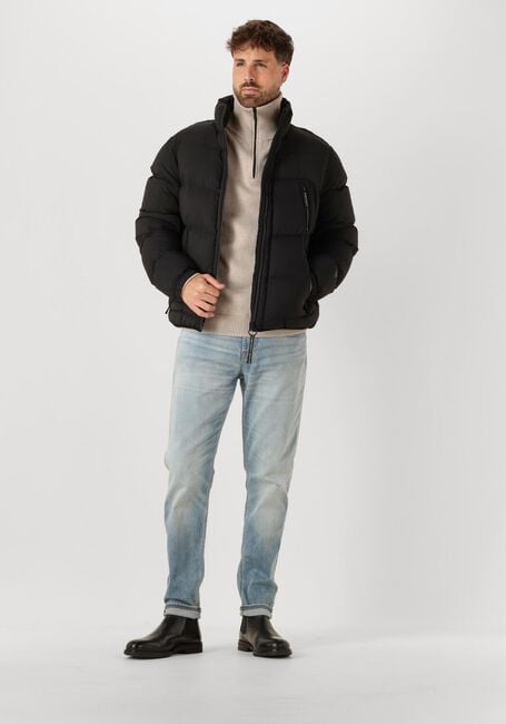 Zwarte KRAKATAU Gewatteerde jas 125200013 - large