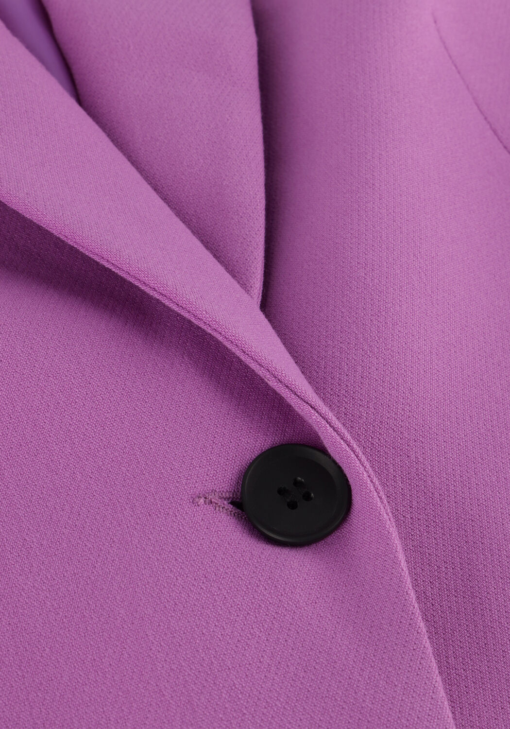 JANSEN AMSTERDAM Blazer WQ238 WOVEN BLAZER WITH LONG SLEEVE en violet - large