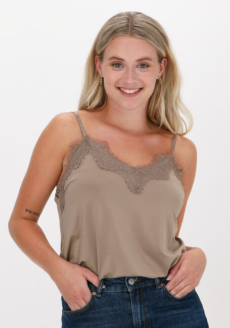 CC HEART Haut LACE TOP en beige - large