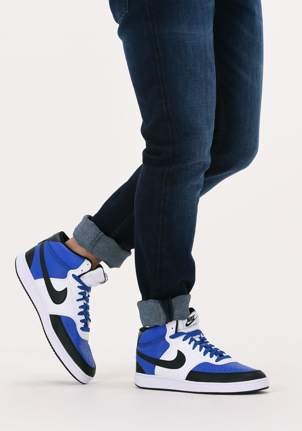 Nike bleu montante discount