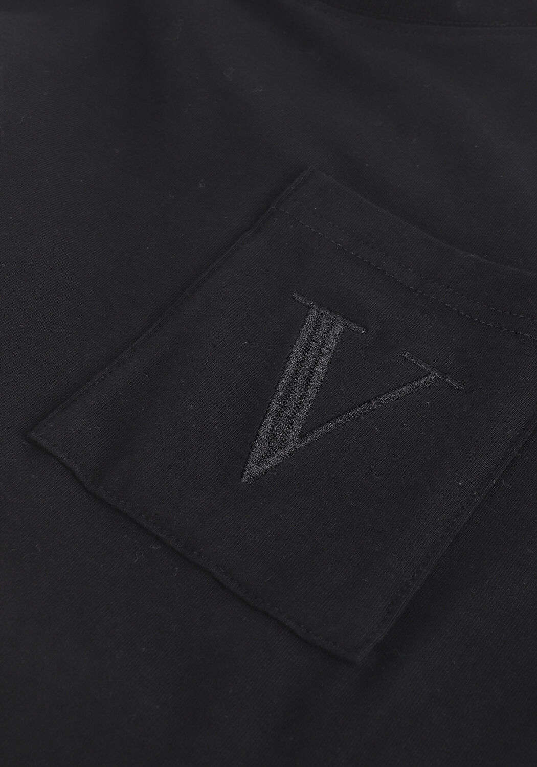 JOSH V T-shirt DORIE POCKET en noir - large
