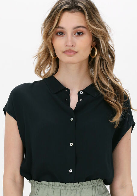 BY-BAR Haut KIEK VISCOSE TOP en noir - large